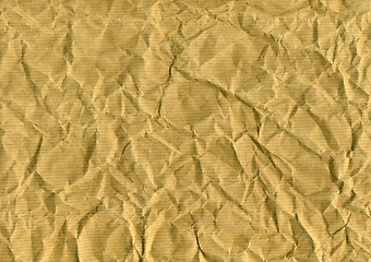 Image showing wrinkled brown paper