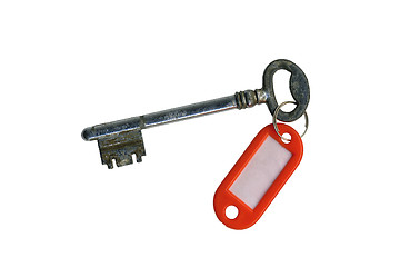 Image showing Old key isolated