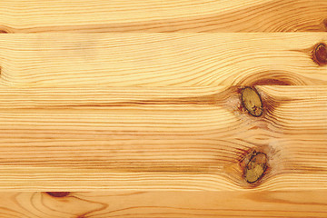 Image showing plank of pine wood