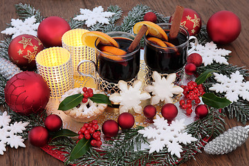 Image showing Festive Christmas Scene