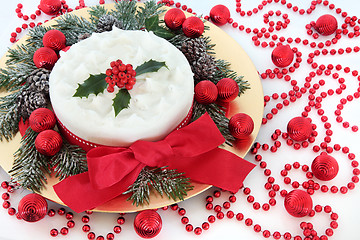 Image showing Christmas Cake  