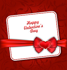 Image showing Beautiful Greeting Card for Valentines Day