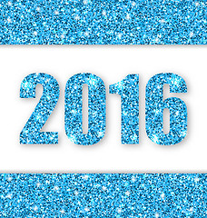 Image showing Happy New Year 2016