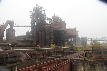 Image showing  Old steel mill 