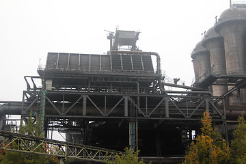 Image showing Old steel mill 