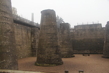 Image showing  Old steel mill 