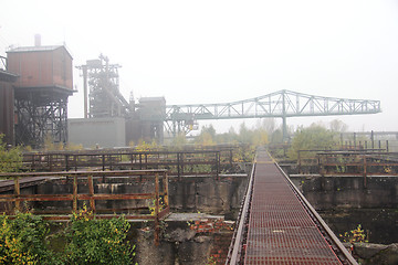 Image showing Old steel mill 