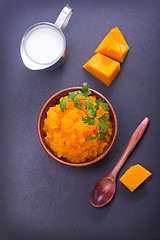 Image showing pumpkin porridge