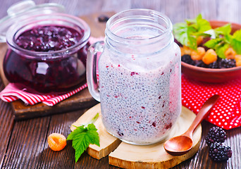 Image showing chia pudding