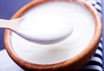 Image showing sour cream