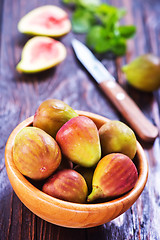 Image showing fresh figs