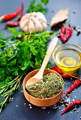 Image showing dry parsley