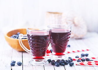 Image showing blueberry juice