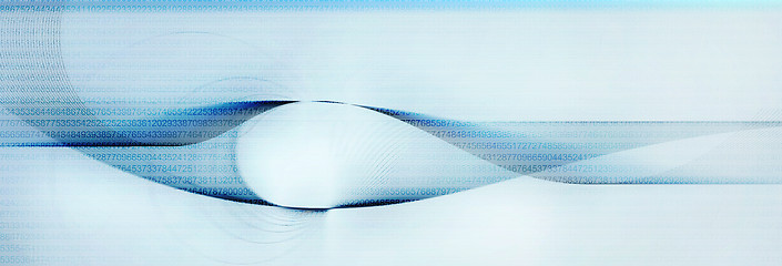 Image showing light blue and blue motion lines on light blue background