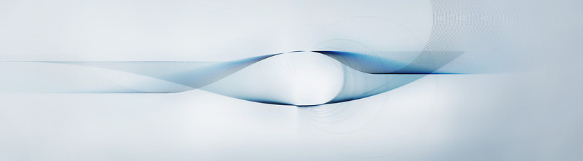 Image showing light blue and blue motion lines on light gray background