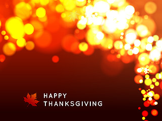 Image showing Happy thanksgiving vector background