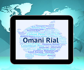 Image showing Omani Rial Represents Foreign Exchange And Forex