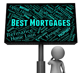 Image showing Best Mortgages Means Real Estate And Board