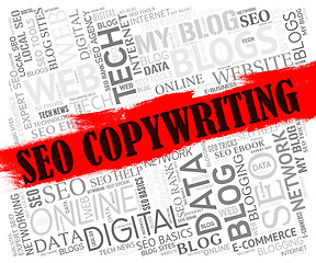 Image showing Seo Copywriting Indicates Search Engines And Advertisement