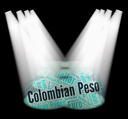 Image showing Colombian Peso Means Forex Trading And Broker