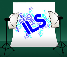 Image showing Ils Currency Indicates Israel Shekels And Banknotes