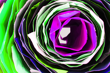 Image showing color paper roll background