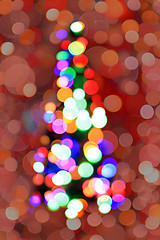 Image showing abstract christmas tree