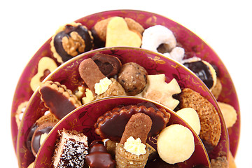 Image showing traditional czech christmas cookies