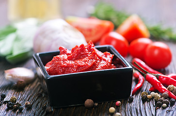 Image showing tomato sauce