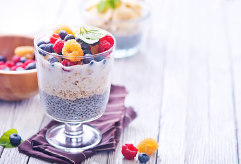 Image showing Chia pudding