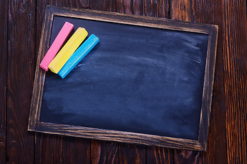 Image showing black board