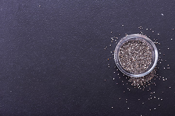 Image showing chia  seeds