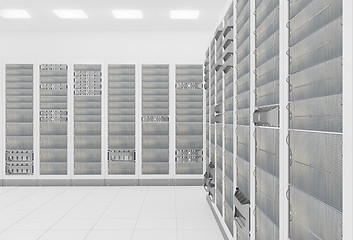 Image showing network server room