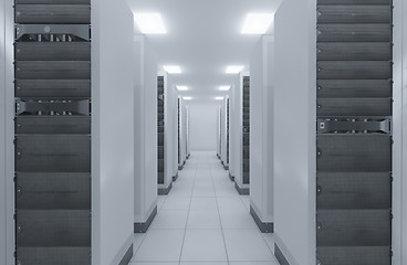 Image showing network server room