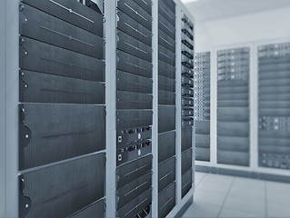 Image showing network server room