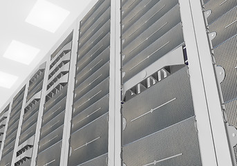 Image showing network server room