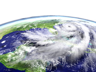 Image showing Hurricane on Earth