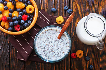 Image showing Chia pudding