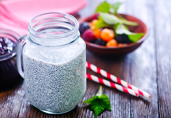 Image showing chia pudding