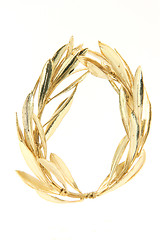 Image showing winner gold wreath