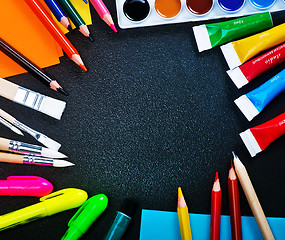 Image showing school supplies