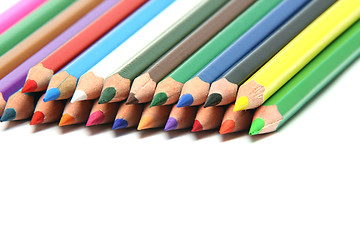 Image showing closeup crayon