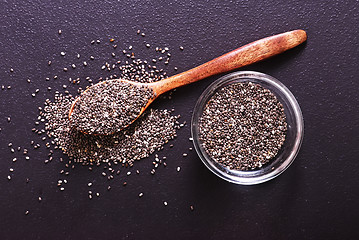 Image showing chia  seeds