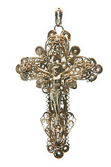 Image showing silver cross
