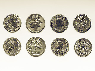 Image showing Vintage Roman coin