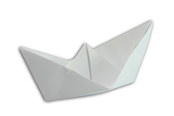 Image showing paper boat isolated