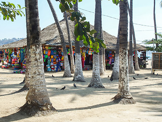 Image showing Souvenir shops in Acapulco