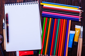 Image showing school supplies