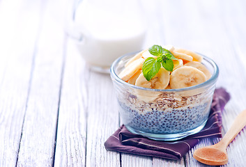 Image showing Chia pudding