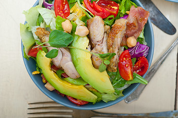 Image showing Chicken Avocado salad 